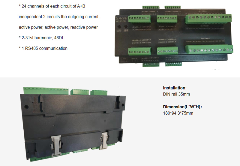 Application of Acrel Multi-loop Meter in German Data Center