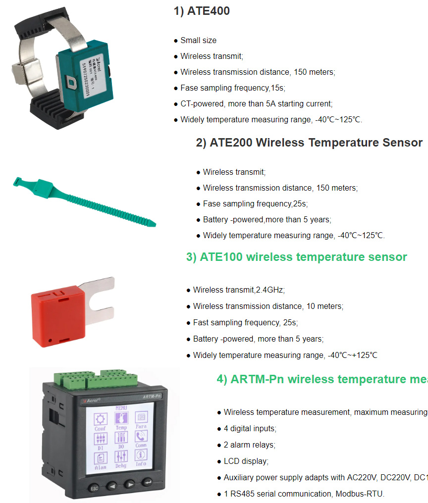 Application of Acrel Wireless Temperature Monitoring Device in Russia