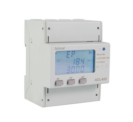 adl400 three phase din rail energy meter