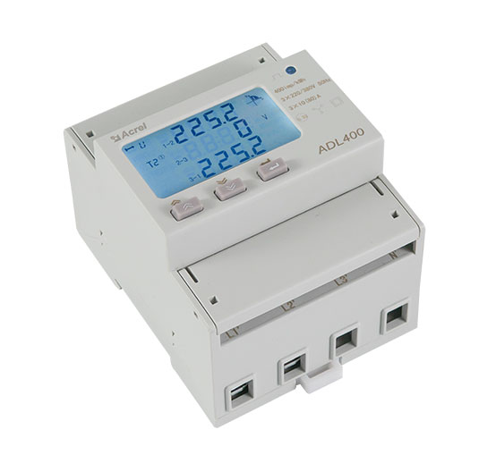 three phase din rail energy meter