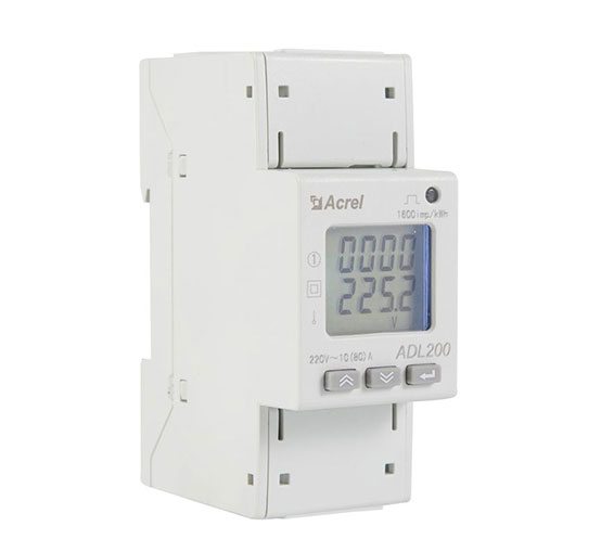 acrel adl200 single phase din rail energy meter