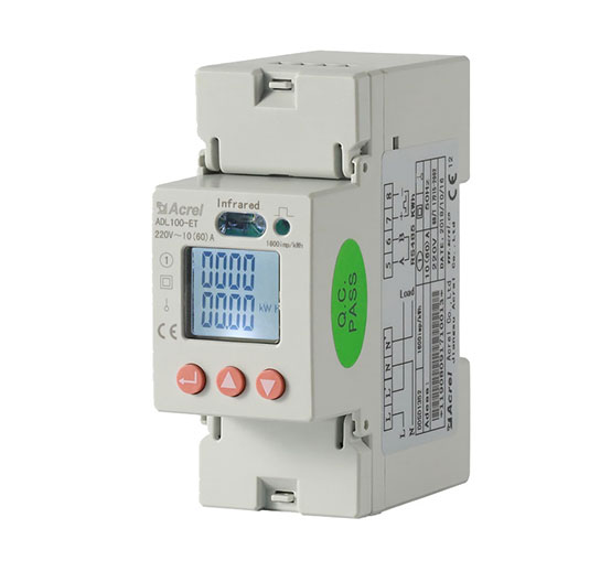 adl100 et rail energy meter with ct