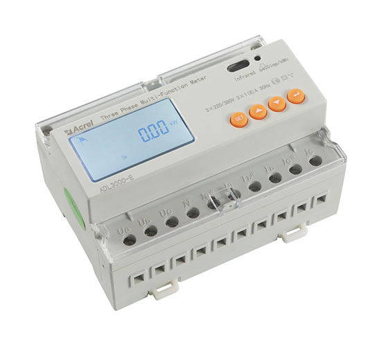 adl3000 e three phase multifunction energy meter