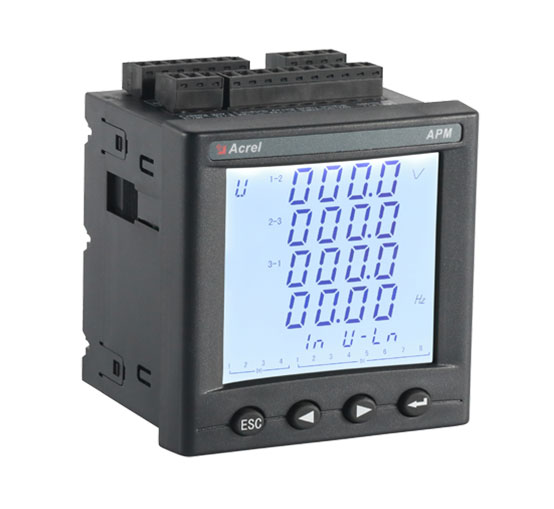 acrel apm810 three phase din rail energy meter