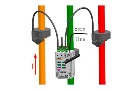 Diagram of AEW100 Wireless Energy Meter