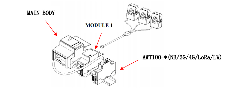 ADW220 Wireless Multi Circuits Energy Meter Iot Based Smart Meters