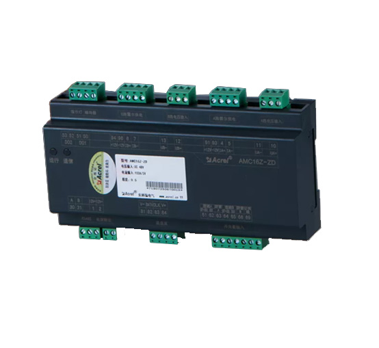 amc16z zd dc multi channels din rail power meter