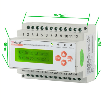 Diagram of AIM-M100 Medical Isolated Meter