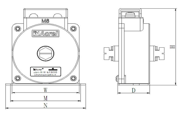 AKH-0.66/M8 Series Current Transformer