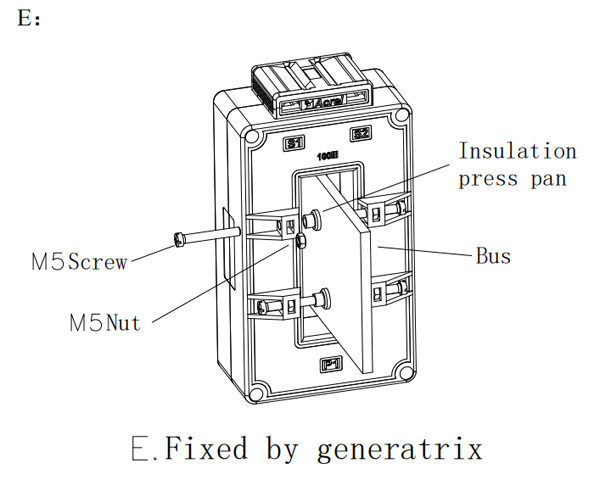 Diagram of AKH-0.66/III Series Current Transformer