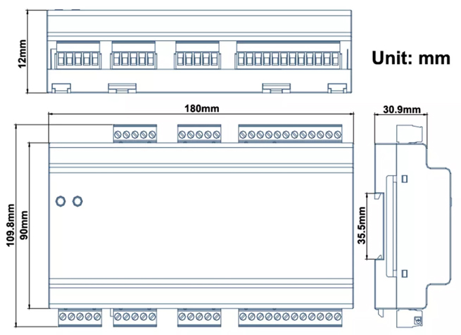 AMC16Z-ZA AC Multi Channel Energy Meter