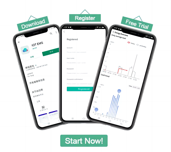 Download&Register IoT App For Acrel ADW300 Energy Meter