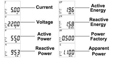 Acrel ADL400N-CT Single Phase Din Rail Energy Meter