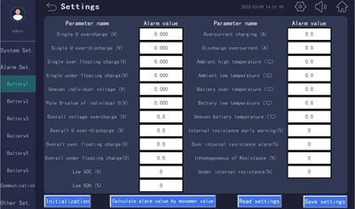 Real Time Lead Acid Battery Monitoring